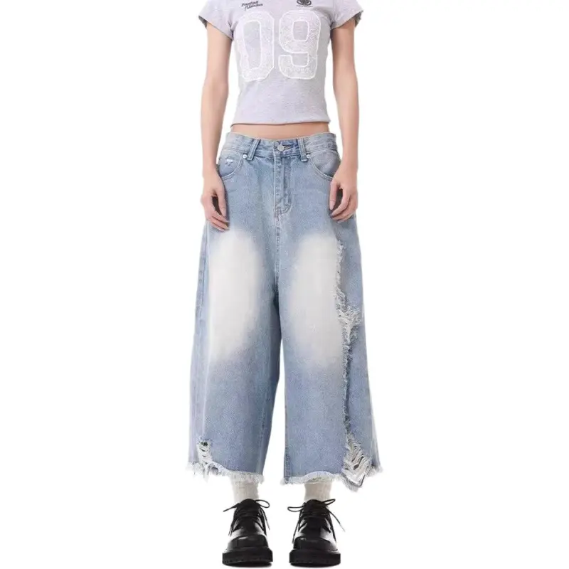 Concubine Zhu Denim Shorts Women's-1