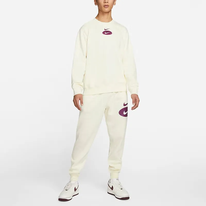 Nike Sweatshirts Men Ivory White-2