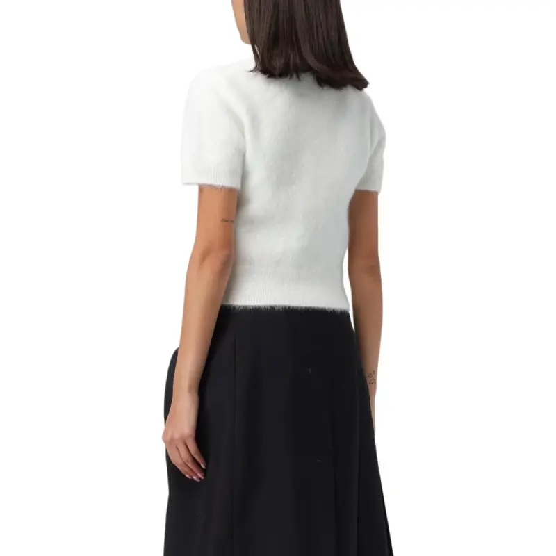 Maison Margiela Button Up Knitted Top-4