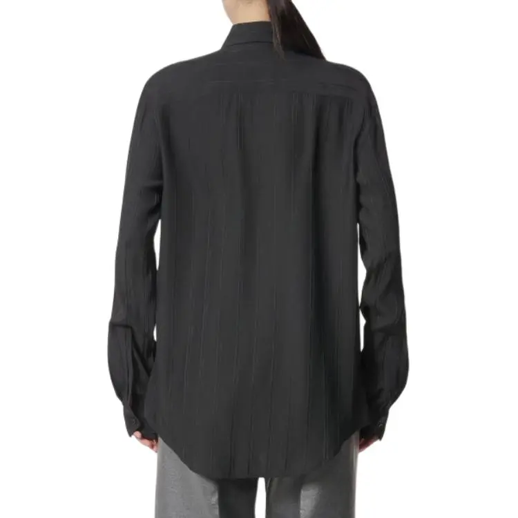 SAINT LAURENT Collared Button Up Shirt-3
