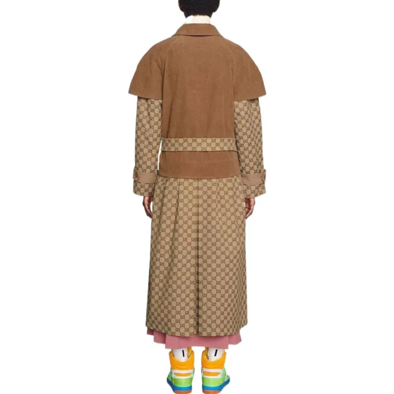 GUCCI Gg Long-Sleeved Trench Coat - Cheap Rcj Jordan Outlet GUCCI Gg Long-Sleeved Trench Coat - Cheap Rcj Jordan Outlet