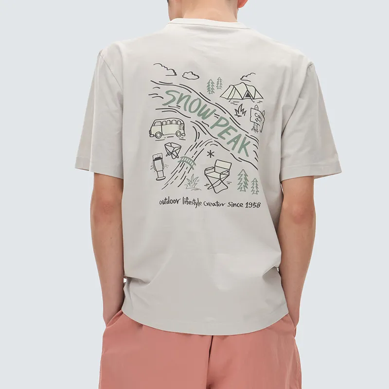 Snow Peak T Shirts Men-7