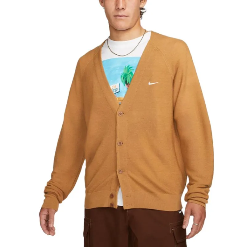 Nike SB Skateboard Cardigan Asia Sizing Elemental Gold-2