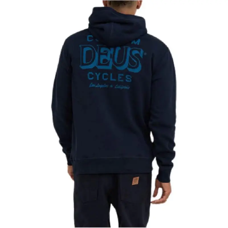 Deus Ex Machina Logo print Cotton Hoodie-1