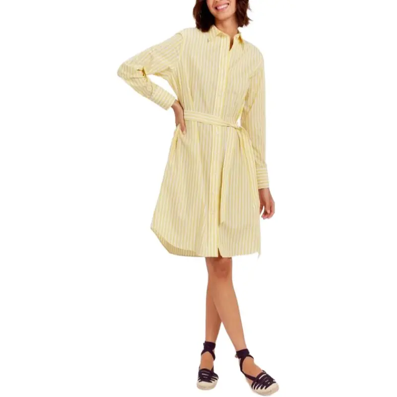 INES DE LA FRESSANGE Long Sleeved Dress Women's Yellow-1