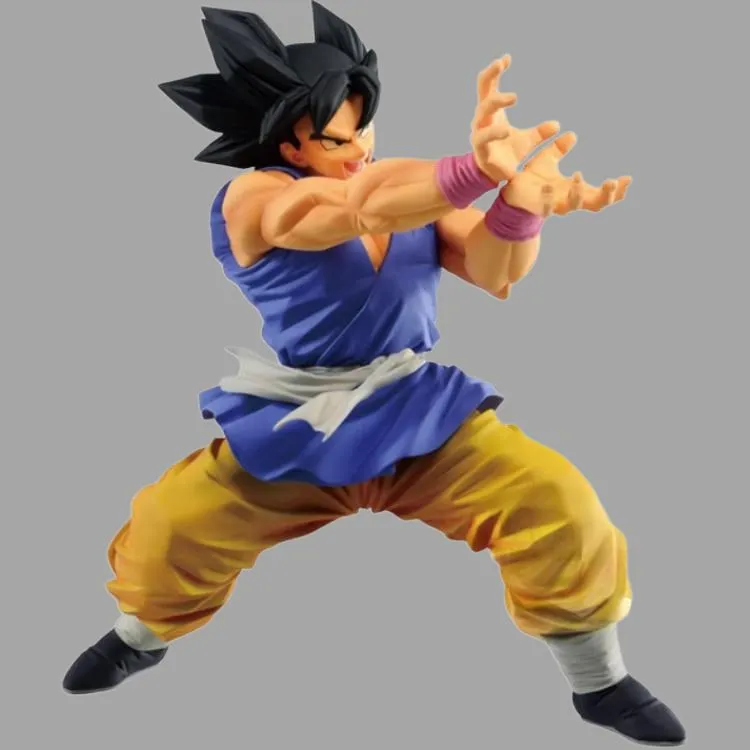 BANPRESTO Dragon Ball Gt Ultimate Soldiers Son Goku Figure Blue-3