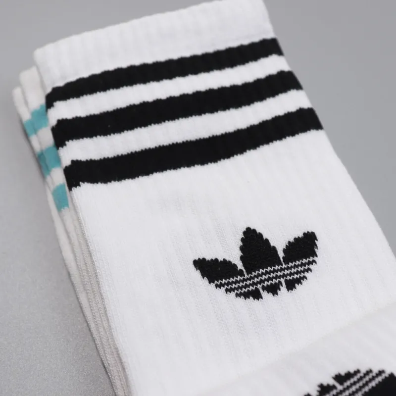 Adidas Originals Mid Calf Socks Unisex 2 Pack-1