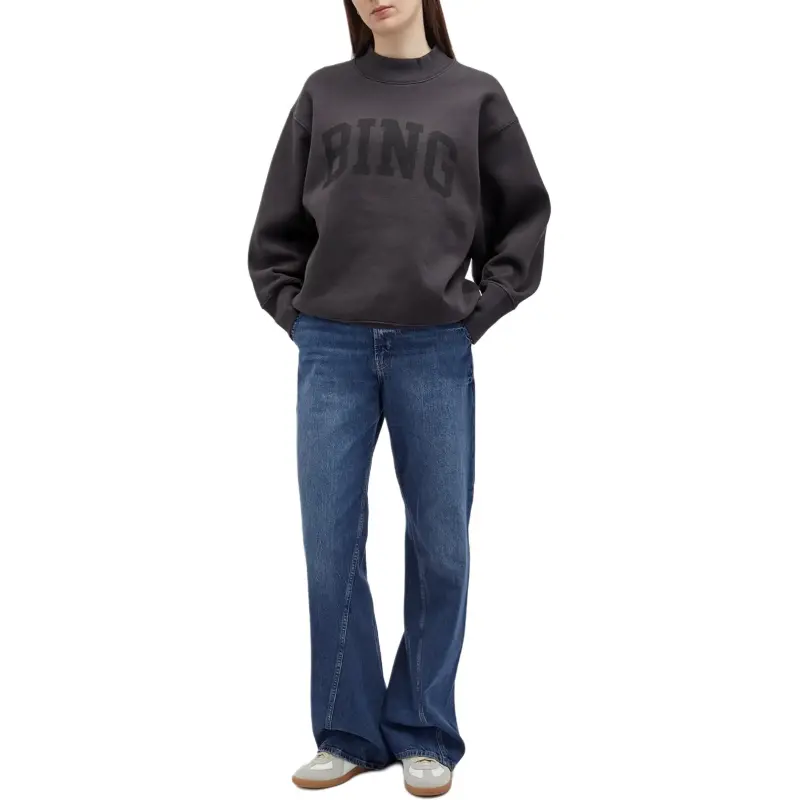 Anine Bing Bradie Jersey Sweatshirt-1