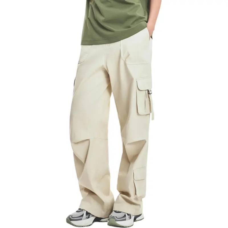 MLB New York Yankees Cargo Pants Women's Light Beige-2