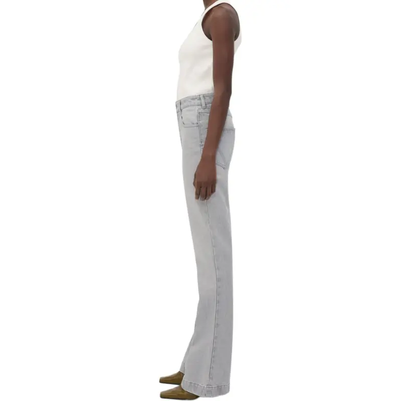 Bottega Veneta Washed Flared Leg Jeans-2