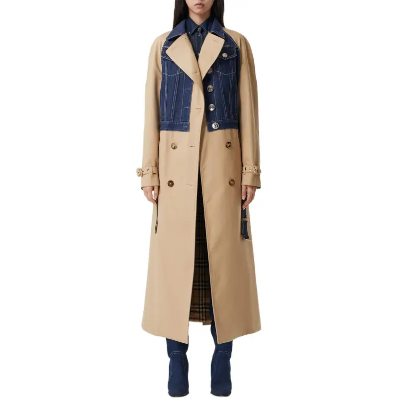 Burberry Trench Coat Women's Beige-2