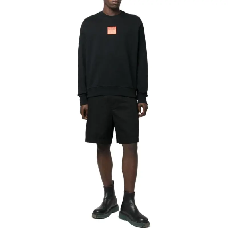 DIESEL Sweatshirts Men Black-3