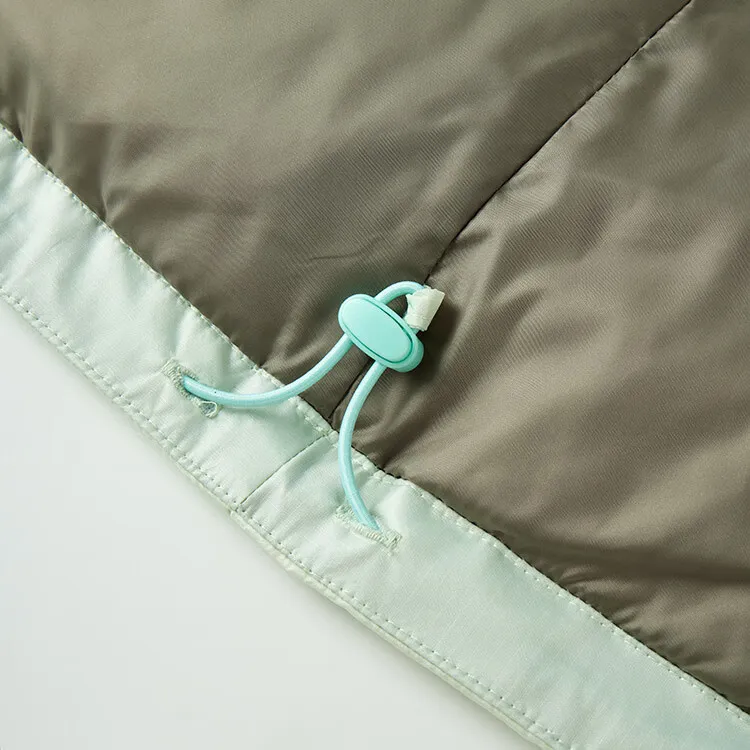 Adidas Down Jacket Unisex Light Cyan-3
