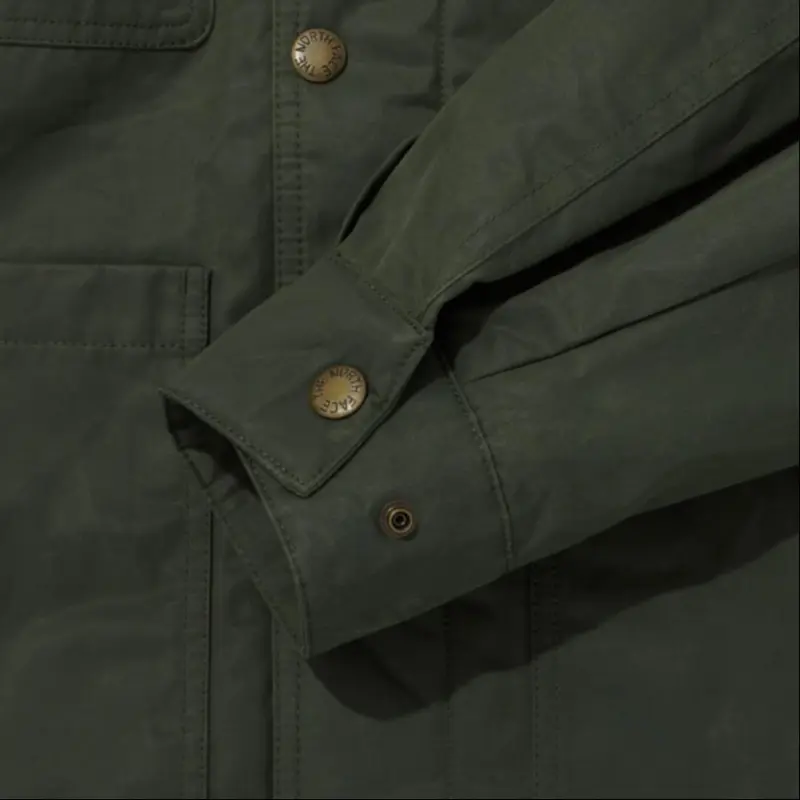 THE NORTH FACE Nuptse Puffer Jacket Unisex Olive Green-3