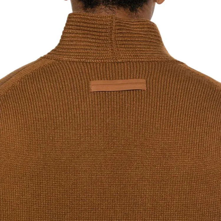 Ermenegildo Zegna V Neck Buttoned Knitted Cardigan-5