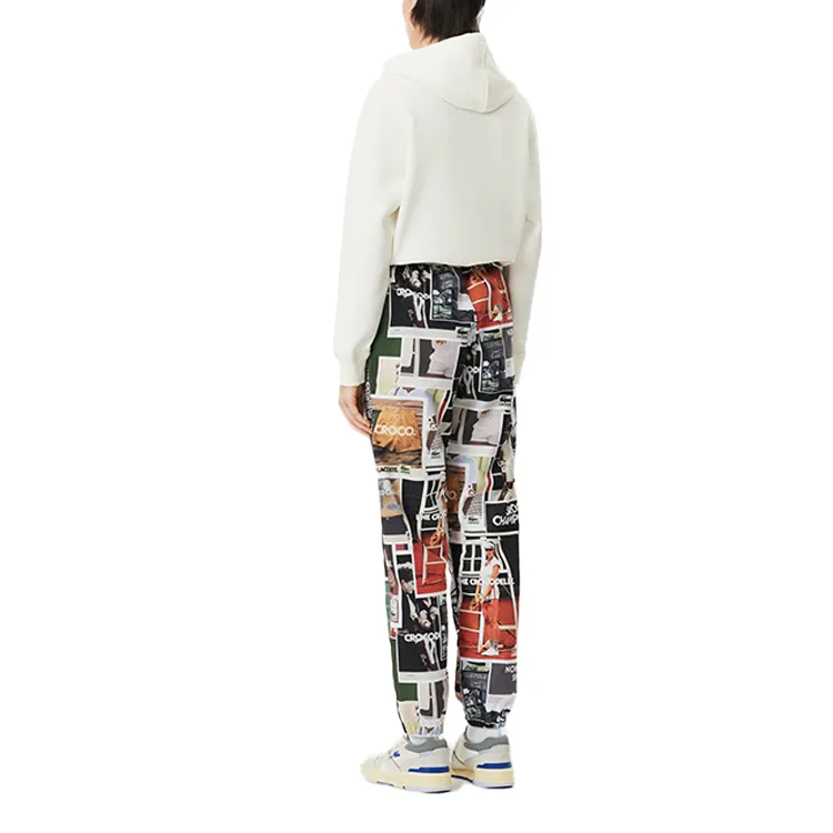 LACOSTE Photograph print Straight leg Track Pants-2