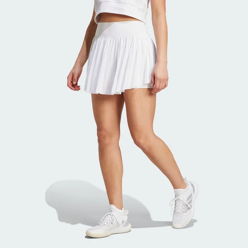 Adidas Free Shipping With AdiClub Tennis Pro Pleated Aeroready Skirt-3