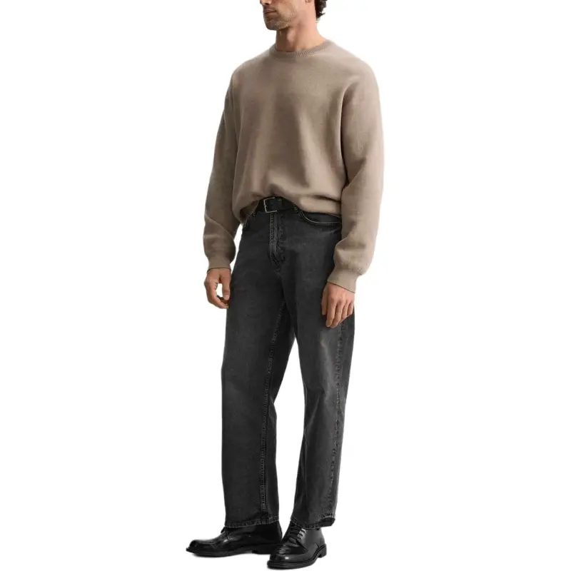 ZARA Sweaters Men Light Brown-3