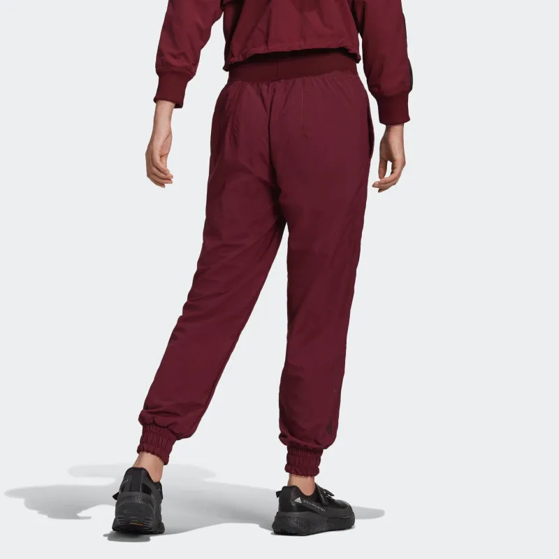 Adidas Knitted Sweatpants Women's Red-2