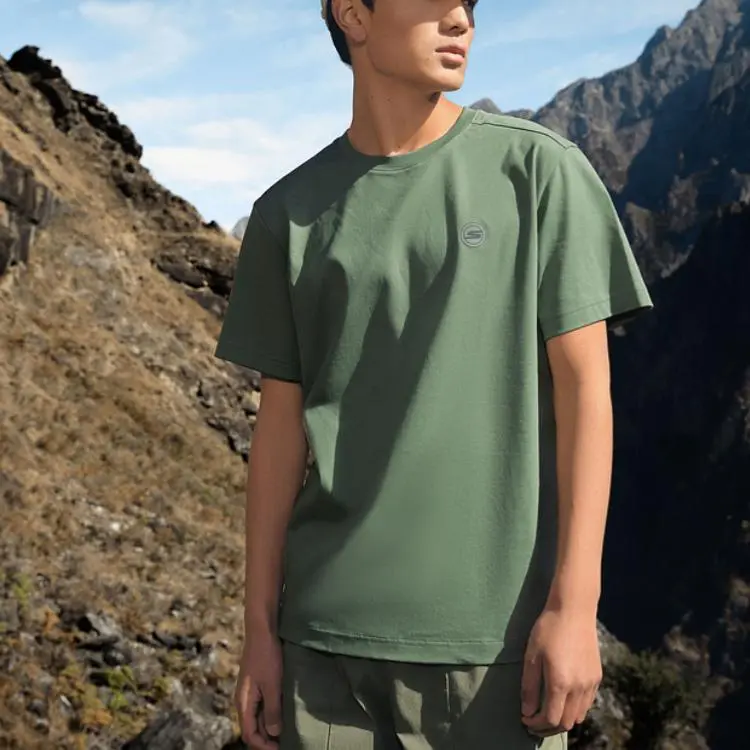 Skechers T Shirt Men's Umber Green-2