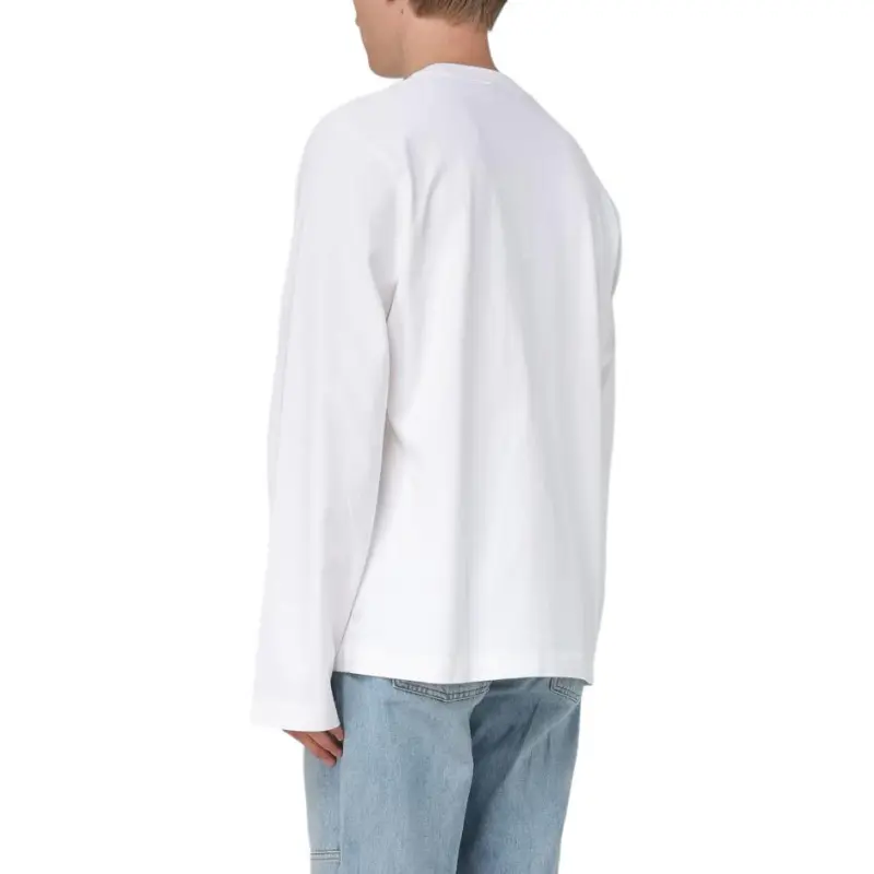 Acne Studios Logo Detailed Long Sleeved T Shirt-3