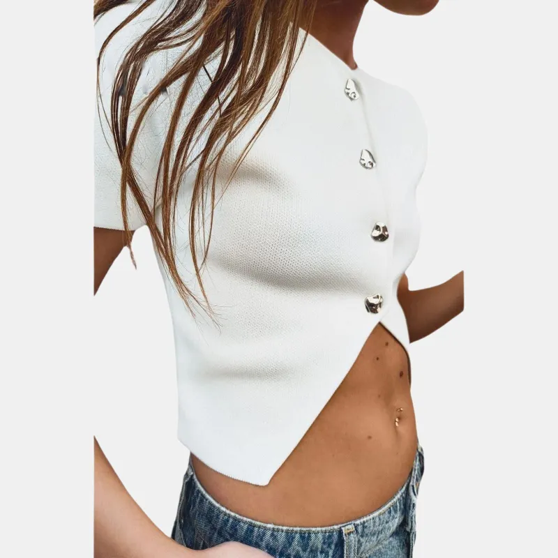 ZARA Knitwear Women's White-2