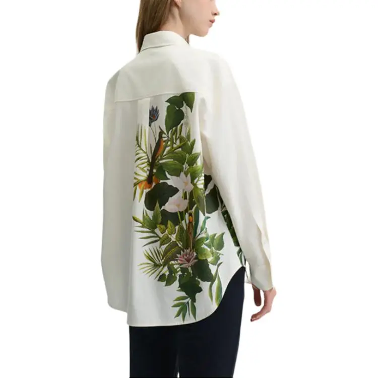FILA x LUSUO Shirt Women's Oatmeal Beige-3