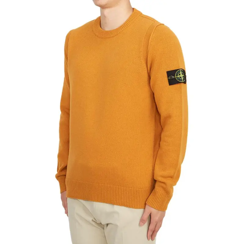 STONE ISLAND FW23 Sweater Men's Orange-4