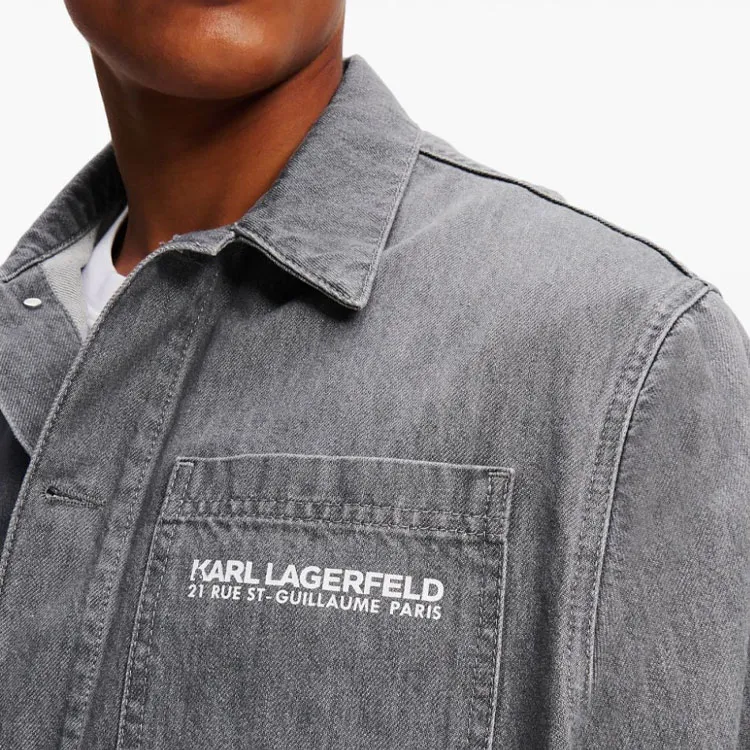 KARL LAGERFELD / Karl Lagerfeld Jeans Rue St Guillaume Denim Jacket-4
