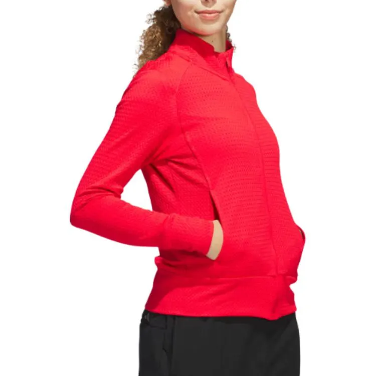 Adidas Free Shipping With AdiClub Women's Ultimate365 Textured Jacket-2