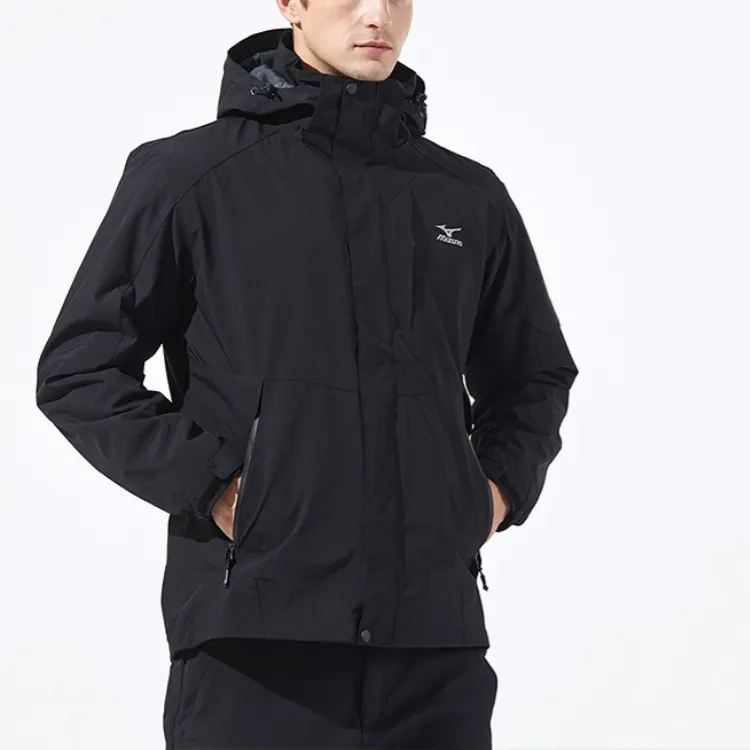 Mizuno Windproof, Thermal, And Water Repellent Windbreaker Jacket Unisex-4
