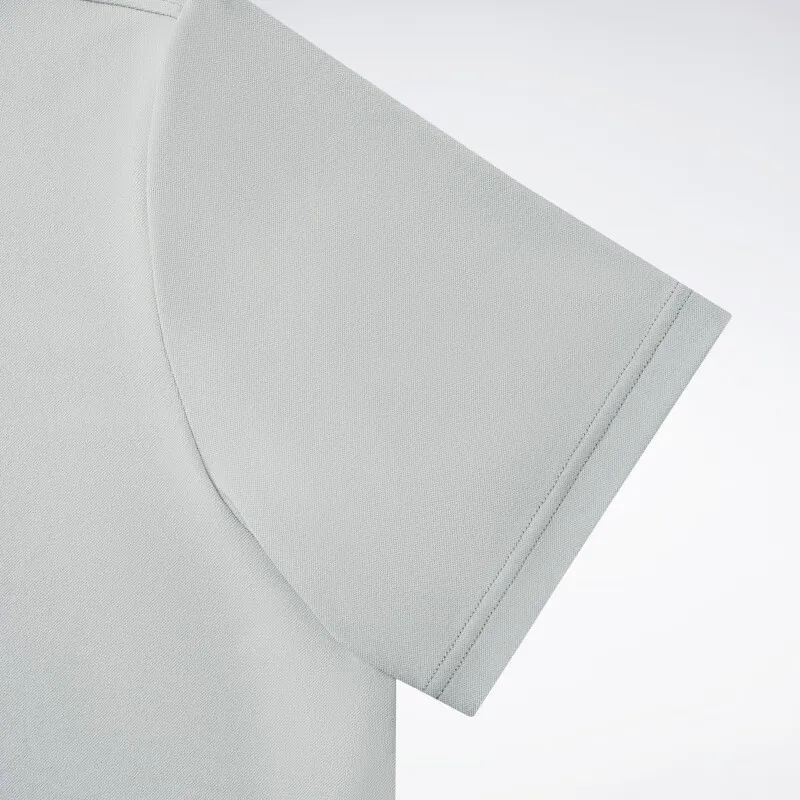 Reebok Polo Shirts Men Gray-2