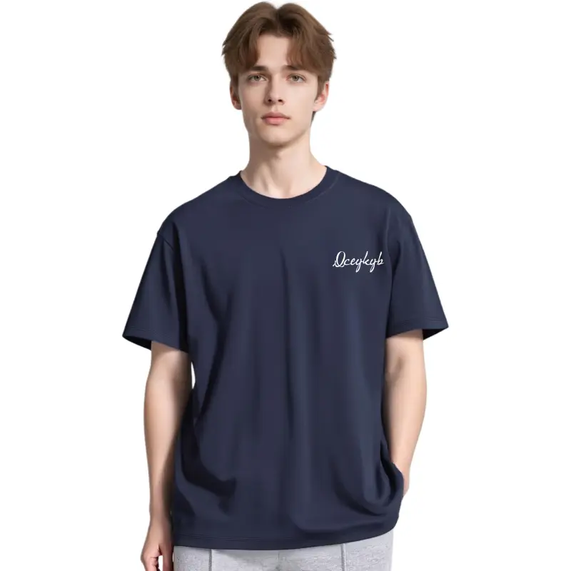 YK&YB T Shirts Unisex Dark Blue-2