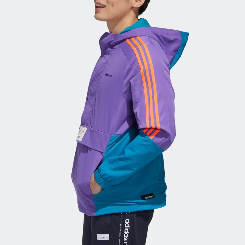 Adidas Neo Jackets Men Purple-4
