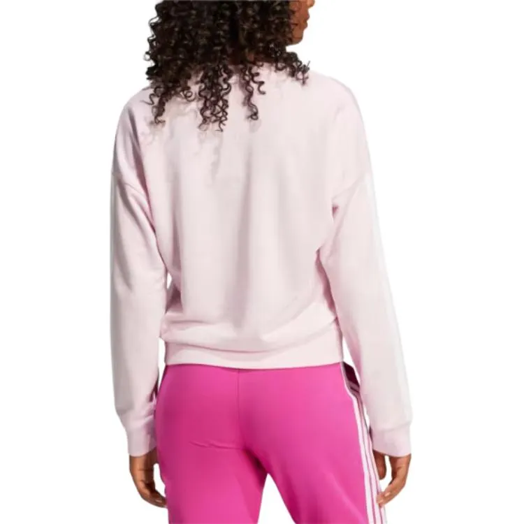 Adidas Free Shipping With AdiClub Essentials 3 Stripes French Terry V neck Sweatshirt-2