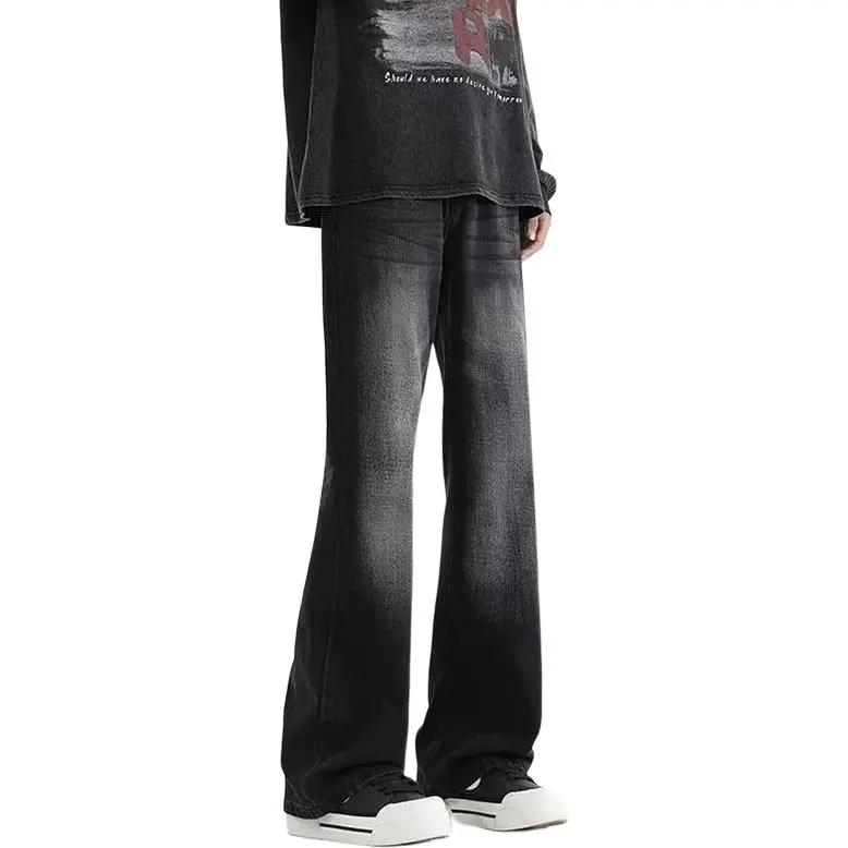 IJRJ Jeans Unisex Black Gray-2