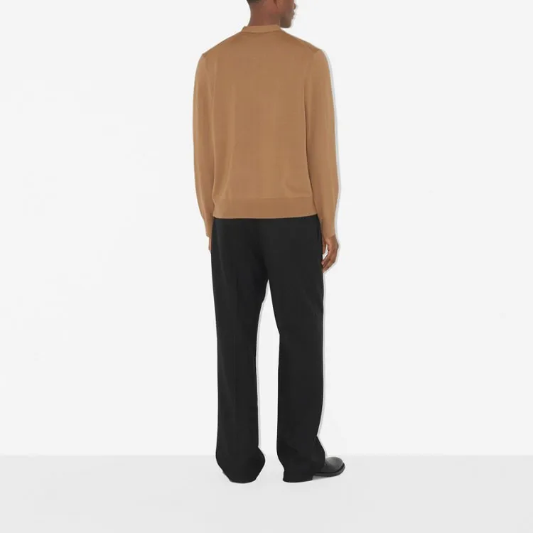 Burberry Sweaters Men Camel-2