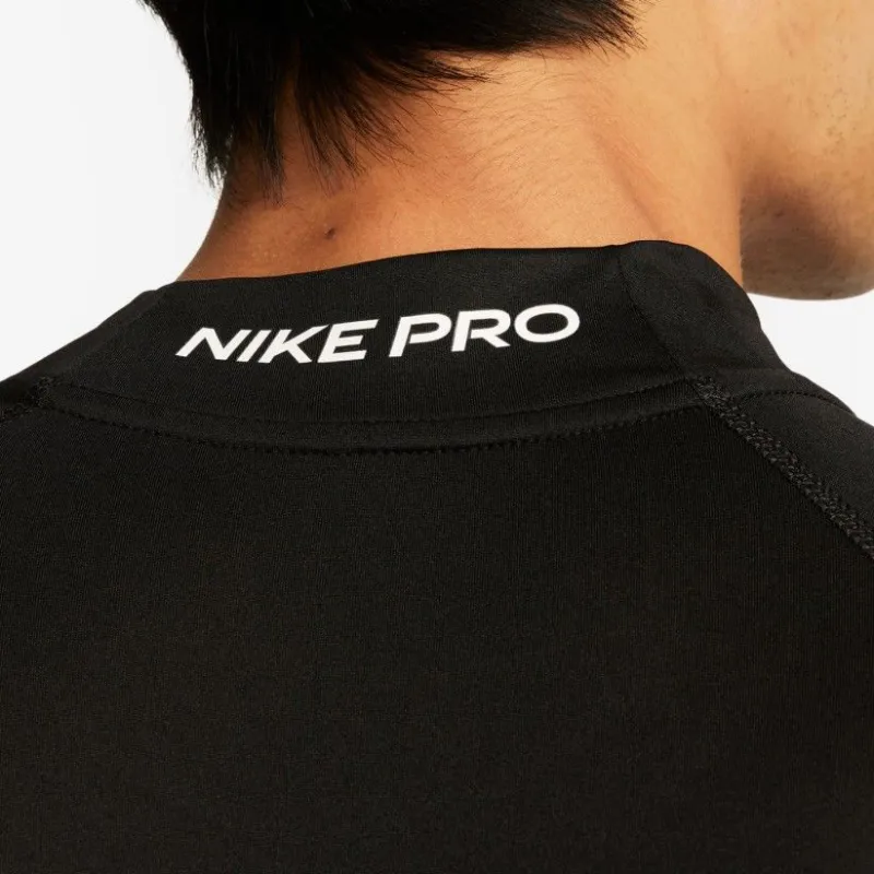 Nike Pro Men's Dri FIT Fitness Mock Neck Long Sleeve Top-2