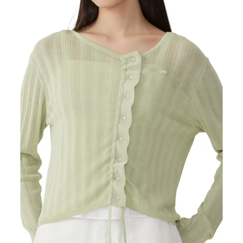 COVERNAT SS25 Knitwear Women's Lime-2