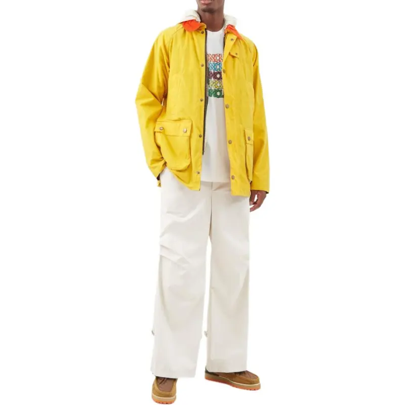 Moncler Down Jackets Men Yellow-4