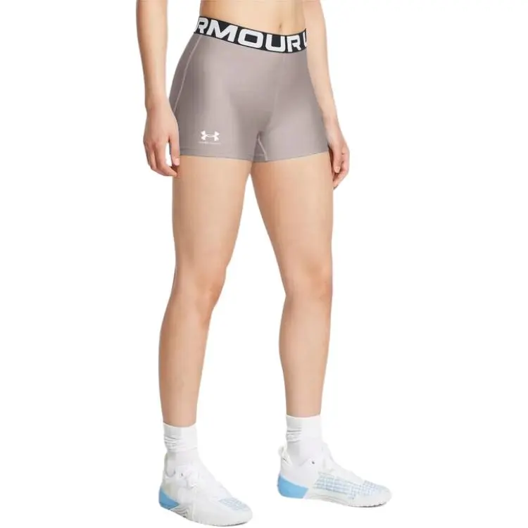 Under Armour HeatGear Yoga Shorts Women's Pink 015-2
