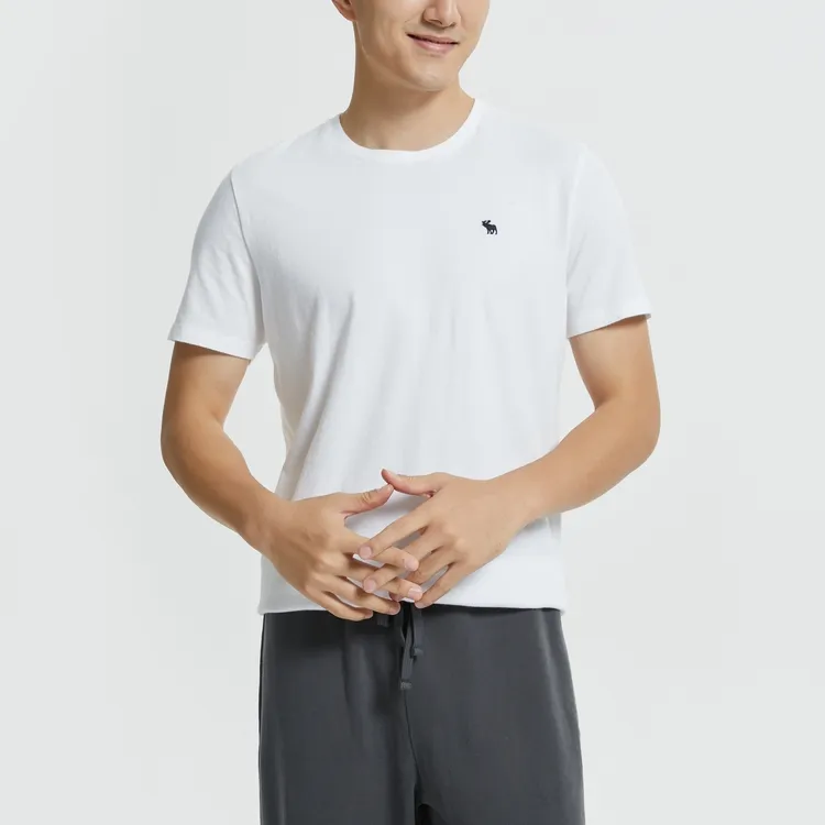 Abercrombie＆Fitch T-Shirt Men's White-2