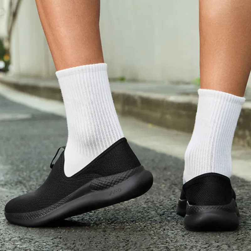 361° NFO Anti Slip Wear Resistant Low Top Casual Shoes Men's Black-4
