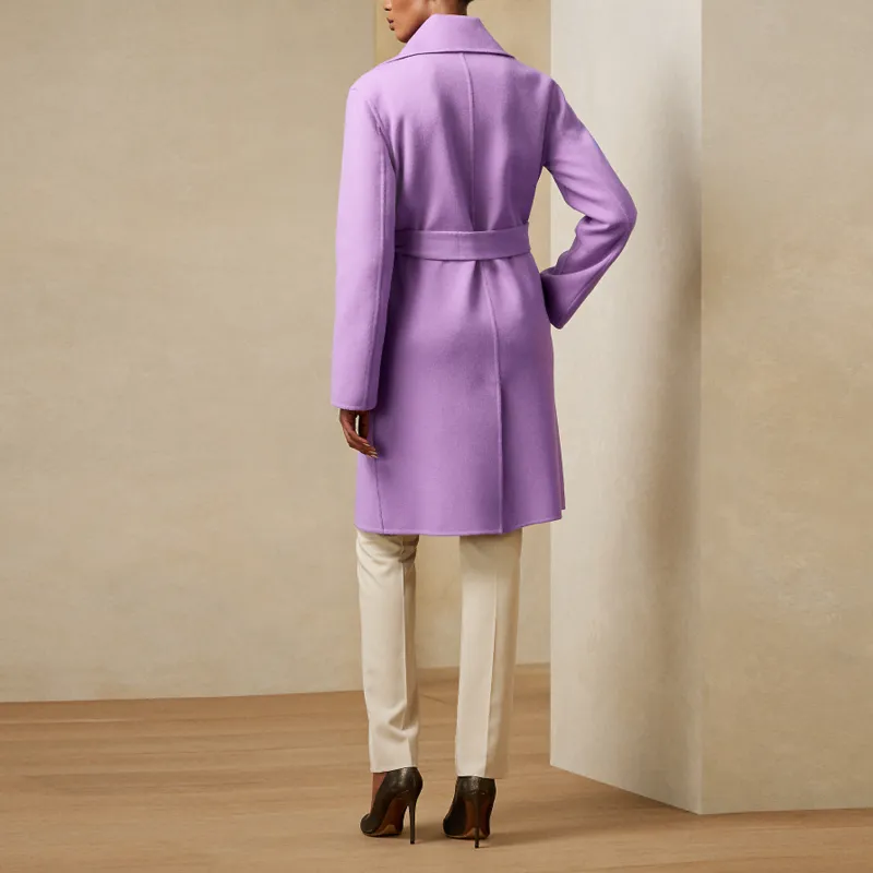 Polo Ralph Lauren Velvet Jackets Women's Purple-2