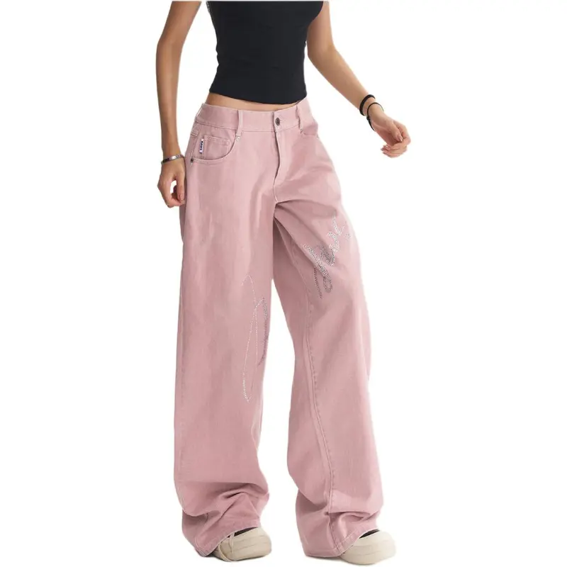 NAWS Jeans Women's Cherry Blossom Pink-3
