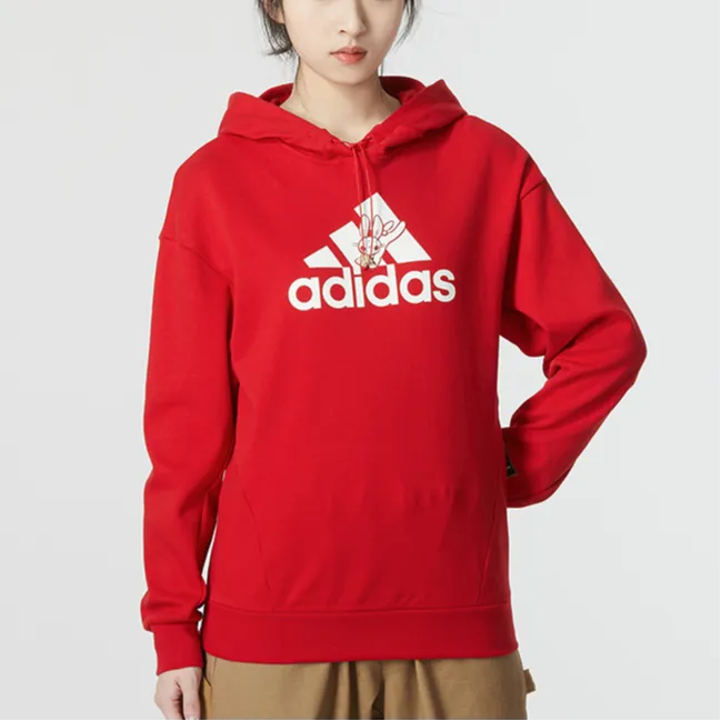 Adidas Sweatshirts Women's Red-2