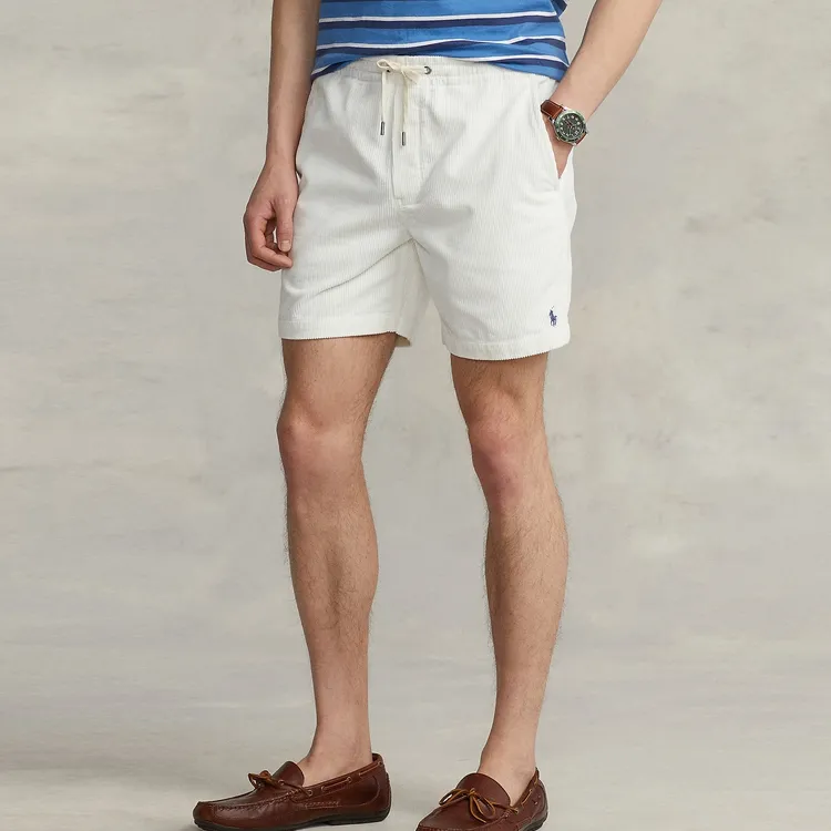 Polo Ralph Lauren Casual Shorts Men White-3