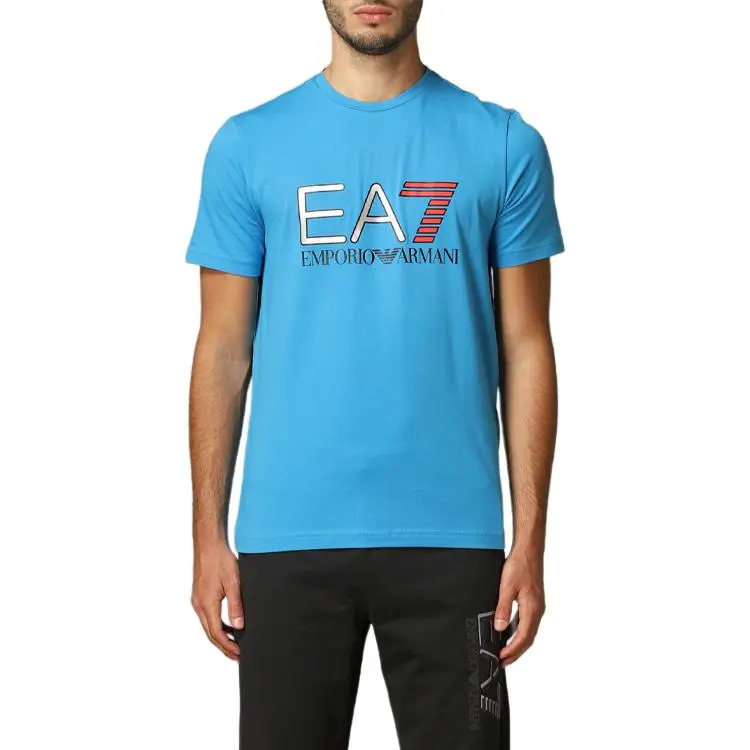 EMPORIO ARMANI EA7 T Shirt Men's Blue-2