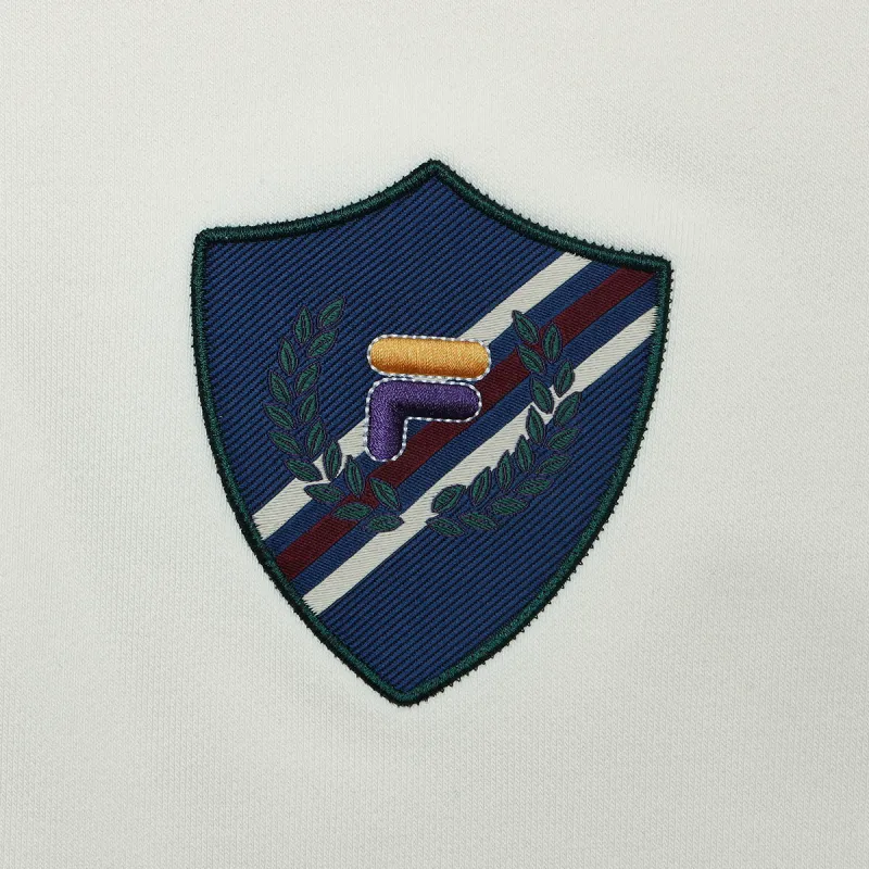 FILA FUSION x FACETASM Sweatshirt Women's Feather Soft White-4