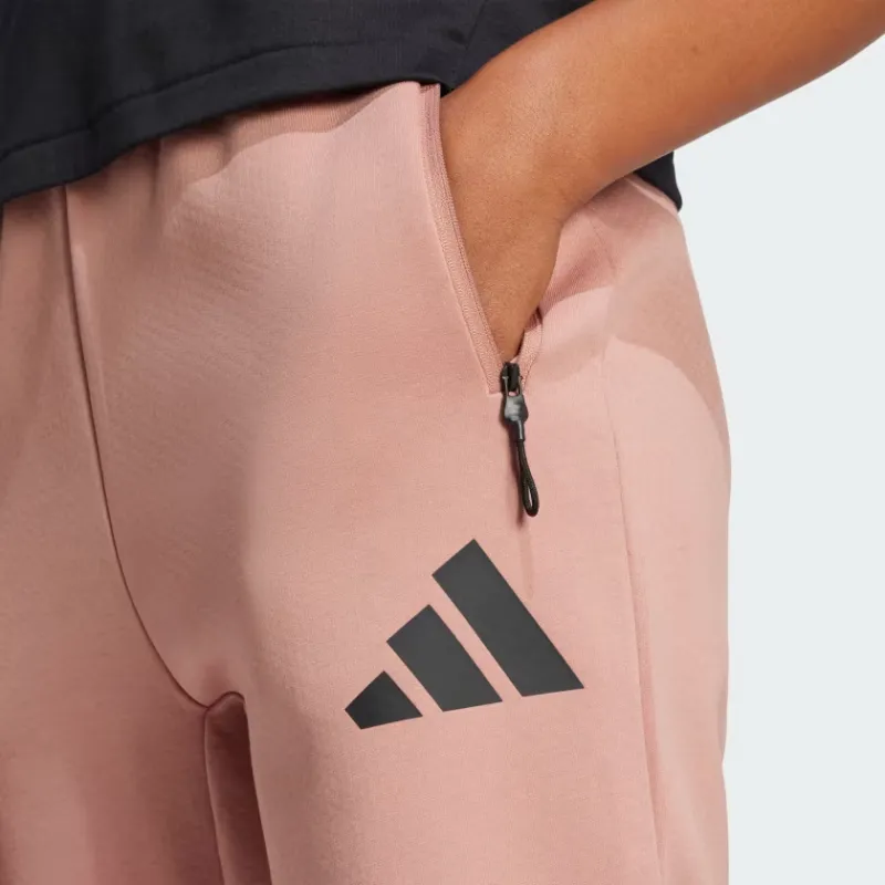 Adidas Women's Z.N.E. Tracksuit Bottoms Warm Clay-4